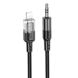 Кабель Hoco Spirit transparent digital audio conversion cable iP UPA27 1.2 м - мініатюра 2