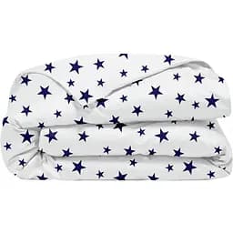Підковдра полуторна Cosas Big Blue Star 160х220 см (StarBigBlue_White_160q)