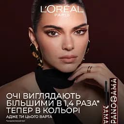 Туш для вій L’Oréal Paris Panorama Chromatic 9.9 мл бордо - мініатюра 7