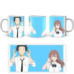 Кухоль GeekLand Silent Voice Форма голосу Нішимія Ішида SV 02.08 330 мл білий - мініатюра 4