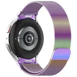 Ремінець для Samsung Galaxy Watch 5 40mm - Colorful ширина кріплення 20мм металевий Watchbands Milanese Button (W42-4WB38195284) - мініатюра 2