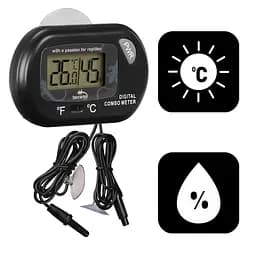 Гігрометр - термометр цифровий Terrario Rotom Digital Thermometer Hygrometer - мініатюра 3