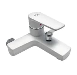 Смеситель для ванны Solone LAP3-A030 однорычажный пластик Белый 30412