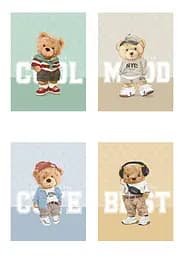 Комплект 4 шт загальних зошитів. Зошит Школярик А5 48 арк. у лінію 5242 4823088241228