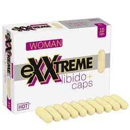 Стимулювальні капсули для жінок HOT eXXtreme Libido Caps Women 10 шт.