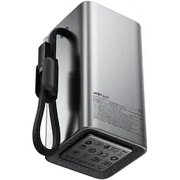 Портативний ЗП Power Bank Acefast M33 100W 20000 mAh Metal gray - мініатюра 3