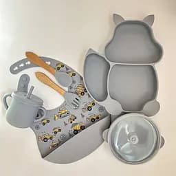 Дитячий посуд SQPR img_e4729 білка принт дерево Y21