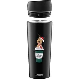 Термокухоль Ardesto Coffee Time Christmas Reindeer 450 мл (AR2645RN) - мініатюра 3