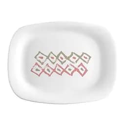 Блюдо Bormioli Rocco Parma Manolibera R.R, 34х24 см, білий (431240F26121240)