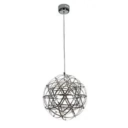 Підвісний LED-світильник куля для вітальні Levistella 792D1152-42 500 хром 13Вт нейтральне світло