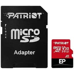 Карта памяти Patriot microSDXC EP 1TB UHS-I U3 V30 A1 Class 10 + SD адаптер (PEF1TBEP31MCX) [112842]