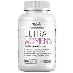 Вітаміни та мінерали VPLab Ultra Women's Multivitamin, 180 каплет