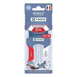 Ароматизатор с двойной капсулой Nowax X Twice - Alpine & Rally(NX00147)