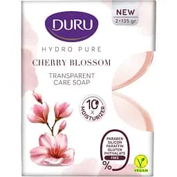 Уценка. Косметическое мыло Duru Hydro Pure с ароматом цветения вишни 270 г (2 шт. х 135 г)