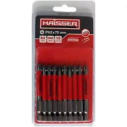 Біта Haisser PH2x70 мм 10 шт. (81309)