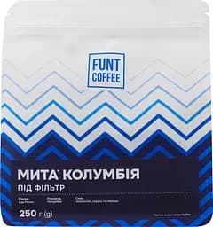 Кава натуральна Funt Coffee Columbia Las Pavas, в зернах, смажена, 250 г - мініатюра 7