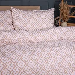 Комплект постільної білизни Ranforce Elite MIRSON Abstract Beige 160х220см (2200013164999) - мініатюра 2