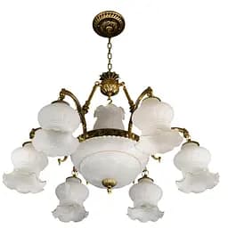 Люстра подвесная Brille классическая E27 60W G (BKL-442S/10)