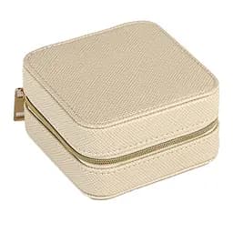 Органайзер для прикрас МВМ My Home Пектораль з блискавкою 105х105х55 мм бежевий (FH-53 BEIGE)