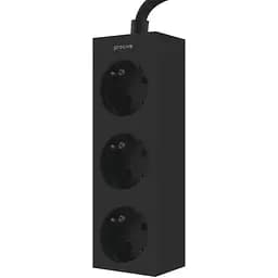 Мережевий фільтр Proove Magnet Strip (3xAC) 1.6m black (PSMS25000001)