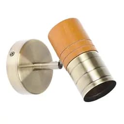 Світильник Brille HTL-121/1E настінний накладний спот дерев'яний E14