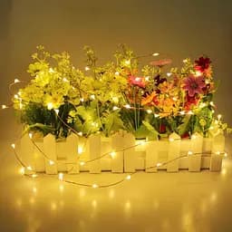 Світлодіодна гірлянда Sun Lamp Крапля Роси 200 LED 20м тепле біле світло оптом - мініатюра 6