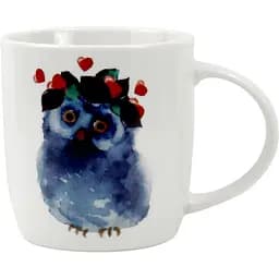 Чашка Limited Edition Romantic Owl B, 300 мл, білий з синім (12225-131114JLB)