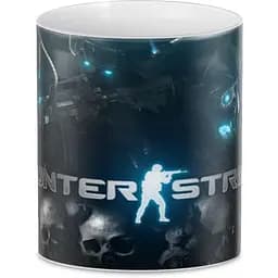 Кружка GeekLand КС:ГО Контр Забастовка CP 03.428 330 мл белая