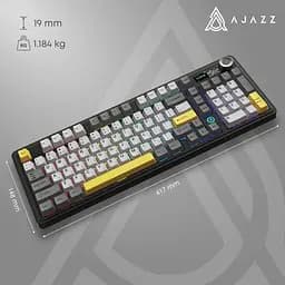 Клавіатура Ajazz AK980 V2 Maillard Switch Black (AK980-V2-M-BGY) - мініатюра 14
