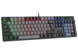Клавіатура ігрова механічна GamePro GPMK-105 Black USB Red Switch - мініатюра 2