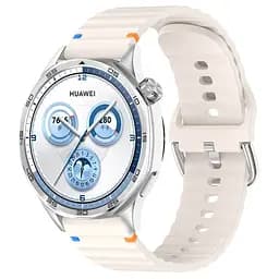 Силіконовий ремінець Wavy для Smart Watch 22mm Antique White