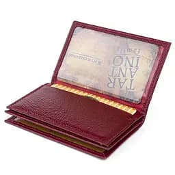 Візитниця-книга ST Leather 19218 бордова - мініатюра 3