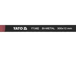 Полотно по металу Yato Bimetal-Cobalt 300 x 12 x 0.6 мм 2 шт. (YT-3462) - мініатюра 3