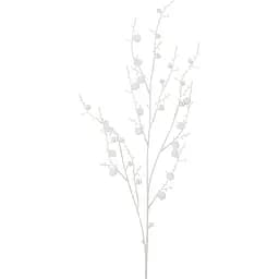 Штучна гілочка J-line 93 см срібляста (37544)