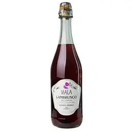 Вино игристое Viala Lambrusco dell Emilia IGP красное полусладкое 0.75 л