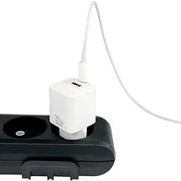 Швидка GaN зарядка 33W Remax RP-U26 PD+QC 1xType-c 1xUSB Білий - мініатюра 4