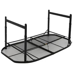 Складний стіл Bo-Camp Northgate Oval 150x80 cm Black/Grey (1404188), Сірий - мініатюра 5