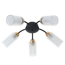 Люстра потолочная Brille классическая в зал E14 60W BK (LK-672C/5)