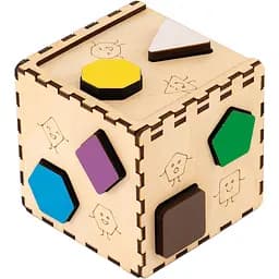 Кубик-сортер GoodPlay Весела фігурка (CUB-4-001)