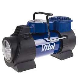 Компресор автомобільний Vitol 150 psi 15 A 40 л (K-60) - мініатюра 2