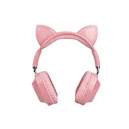 Навушники Hoco Skill cat ear BT headphones ESD13 з вушками рожеві - мініатюра 3
