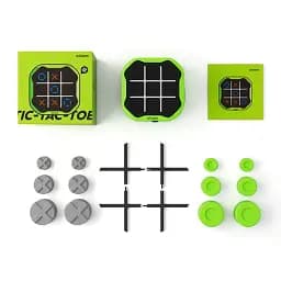 Інтерактивна гра хрестики-нуліки GiiKER Tic-Tac-Toe Bolt JKJZQ001 Green - мініатюра 2
