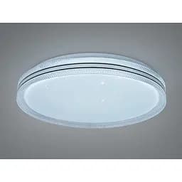 Світлодіодна стельова люстра Romin чорна 46 Вт 8 м²