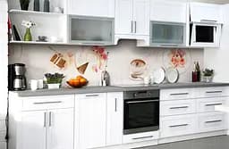 Кухонний фартух Happy Pocket Ранкові солодощі вінілова наклейка для кухні ПВХ тістечка Їжа Рожевий Z181377 - мініатюра 5