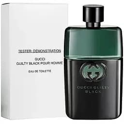 Туалетна вода тестер Gucci Guilty Black Pour Homme 90 мл