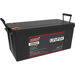 Акумулятор Must LiFePO4 24V (25.6V/200Ah/5120Wh) (LP15-24200) [123425]