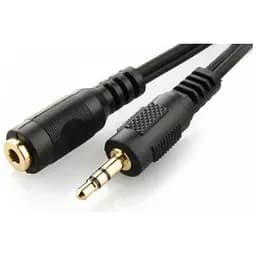 Кабель мультимедійний Jack 3.5mm M/Jack 3.5mm F 5.0m Cablexpert (CCA-421S-5M)