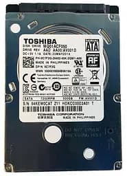 Жесткий диск Toshiba 2.5 500Gb MQ01ACF050 (MQ01ACF050)