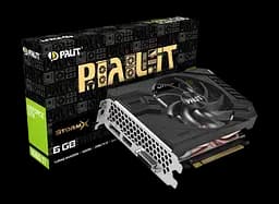 Видеокарта GeForce GTX 1660 Ti 6GB Palit StormX (NE6166T018J9-161F) Б/У