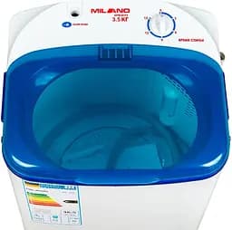 Пральна машина Milano XPB-30 PA Blue напівавтомат - мініатюра 3